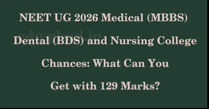 This image shows the estimated Rank for the neet ug mark 129 graphically