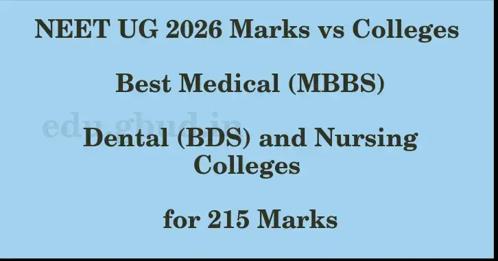 This image shows the estimated Rank for the neet ug mark 215 graphically