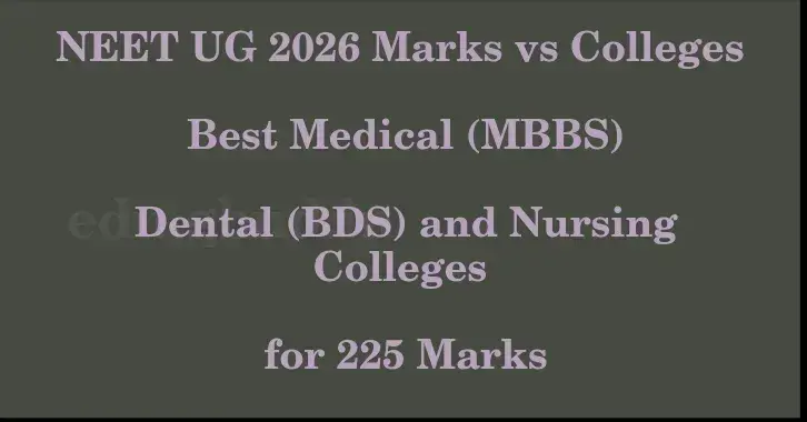 This image shows the estimated Rank for the neet ug mark 225 graphically