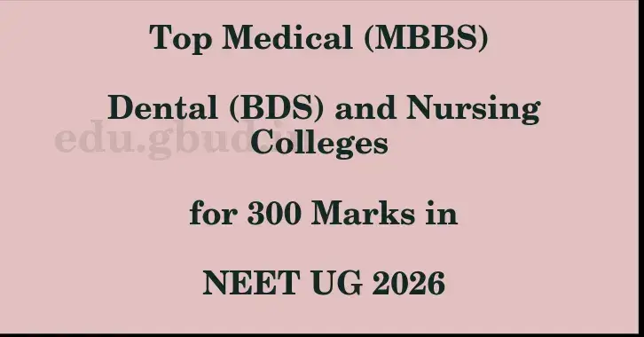 This image shows the estimated Rank for the neet ug mark 300 graphically