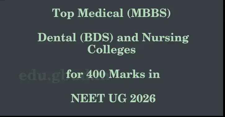 This image shows the estimated Rank for the neet ug mark 400 graphically