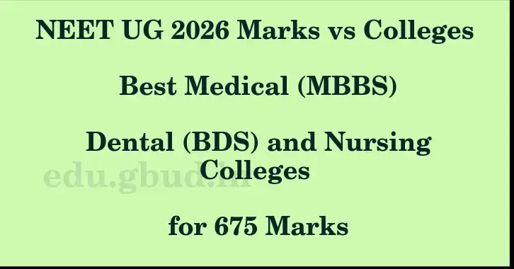 This image shows the estimated Rank for the neet ug mark 675 graphically