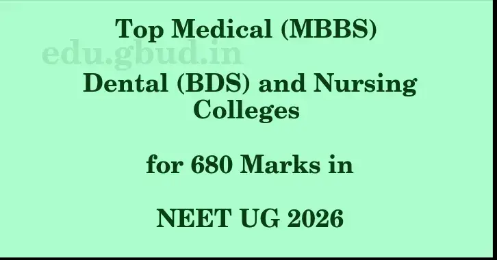 This image shows the estimated Rank for the neet ug mark 680 graphically